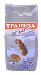 Трапеза Оптималь для взрослых собак, склонных к полноте (2.5 кг) 4 шт.
