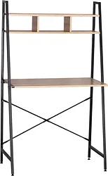 Стол для работы Sheffilton SHT-T36 179343 (черный/скандинавский орех)