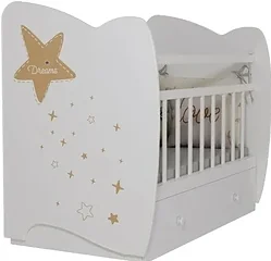 Кроватка VDK Estella (маятник, ящик)