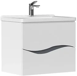 Тумба под умывальник Volna Grey 70.2Y Миранда (подвесная) Тумба под умывальник Volna Grey 70.2Y Миранда (подвесная)