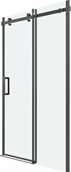 Душевая дверь Grossman Classic 120x195 100.K33.04.120.42.00 (графит сатин/стекло прозрачное)