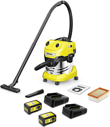 Пылесос Karcher WD 4-18 S Dual Battery Set 1.628-626.0