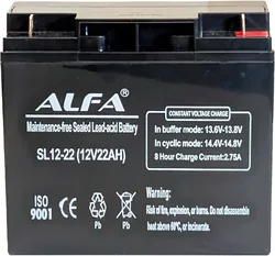 Аккумулятор для ибп ALFA SL12-22 12V-22Ah