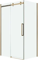 Душевой уголок Grossman Classic 100x80x195 120.K33.04.1180.32.00 (золото сатин/прозрачное стекло)