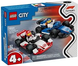 Конструктор LEGO City 60464 Болиды F1 Williams Racing и Haas F1 LEGO 60464