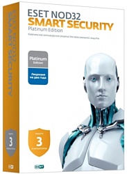 NOD32 Smart Security (3 ПК, 3 года) продление лицензии