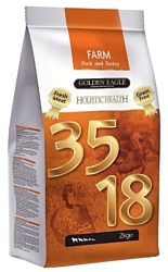 Golden Eagle (2 кг) Holistic Health Farm Duck and Turkey 35/18