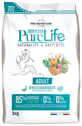 Flatazor (2 кг) Pure Life Adult With Duck And Turkey