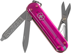 Victorinox Classic SD Transparent (розовый)