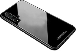 Case Glassy для Huawei Nova 5T/Honor 20 (черный)