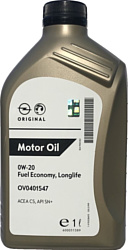 GM Longlife Fuel Economy 0W-20 1л