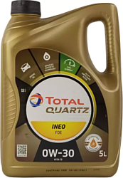 Моторное масло Total Quartz Ineo FDE 0W-30 5л