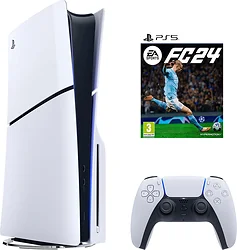 Игровая приставка Sony PlayStation 5 Slim + EA Sports FC 24 Игровая приставка Sony PlayStation 5 Slim + EA Sports FC 24