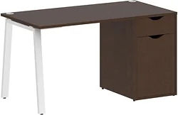 Стол для работы Riva Home Office VR.SP-3-138.1.A White (венге цаво)