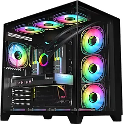 Корпус для компьютера ALSEYE Knight (черный) Корпус для компьютера ALSEYE Knight (черный)