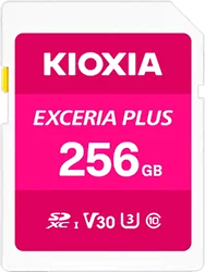Карта памяти Kioxia Exceria Plus SDXC LNPL1M256GG4 256GB