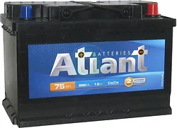 Автомобильный аккумулятор Atlant Blue R+ (75Ah) Автомобильный аккумулятор Atlant Blue R+ (75Ah)