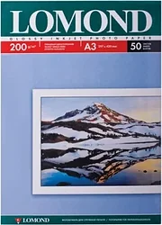 Фотобумага Lomond Глянцевая А3 200 г/кв.м. 50 листов (0102024)