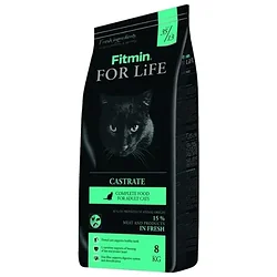 Корм для кошек Fitmin (8 кг) Cat For Life Castrate Корм для кошек Fitmin (8 кг) Cat For Life Castrate
