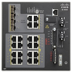 Cisco Industrial Ethernet IE-4000-16T4G-E