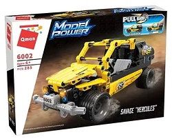 Конструктор Qman Model Power 6002 Жёлтый багги Геркулес