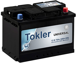 Tokler Universal 75 L+ (75Ah)