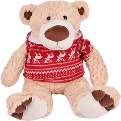 Мягкая игрушка Weihai Мишка в свитере ST7558