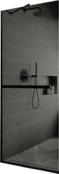 Душевая перегородка MaybahGlass 109x195 MGD-711-6у (графитовое стекло/черный) Душевая перегородка MaybahGlass 109x195 MGD-711-6у (графитовое стекло/черный)