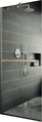 Душевая перегородка MaybahGlass 195x89 MGD-737-5у (сатин стекло/хром матовый) Душевая перегородка MaybahGlass 195x89 MGD-737-5у (сатин стекло/хром матовый)