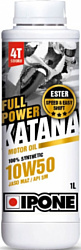 Моторное масло Ipone Full Power Katana Synthetic 10W-50 Jaso MA2 API SM 1л