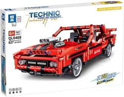 Конструктор Zhe Gao QL0469 Спортивный автомобиль Dodge Challenger
