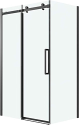 Душевой уголок Grossman Classic 100x80x195 120.K33.04.1080.21.00 (черный матовый/стекло прозрачное)