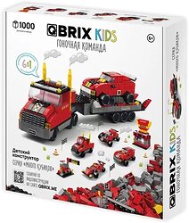 QBRIX Kids. Много кубиков. Гоночная команда 32003