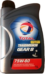 Total Transmission GEAR 8 75W-80 1л