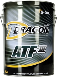 S-OIL DRAGON ATF III 20л