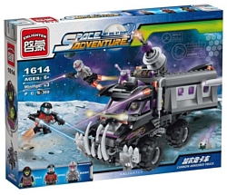 Enlighten Brick Space adventure 1614 Пушечный бронированный грузовик