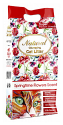 Indian Cat Litter Natural Springtime Flowers 10кг