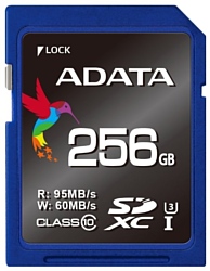 ADATA Premier Pro SDXC Class 10 UHS-I U3 256GB