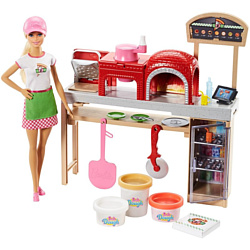 Barbie Pizza Chef Doll and Playset FHR09