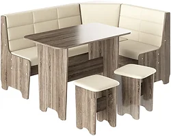 Обеденная группа Трия Техас исп. 2 (дуб сонома трюфель/кашемир кремовый) Обеденная группа Трия Техас исп. 2 (дуб сонома трюфель/кашемир кремовый)
