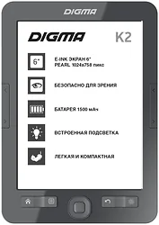 Электронная книга Digma K2 Электронная книга Digma K2