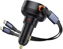Baseus Enjoyment Pro 2-in-1 Car Charger C+L 60W C00057802111-00