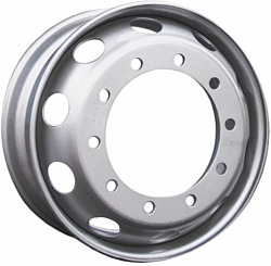 Колесный диск Accuride 11.75x22.5/10x335 D281 ET135 Серебристый