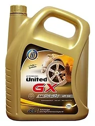 Моторное масло United Oil GX 5W-40 4л
