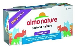 Almo Nature DailyMenu Adult Cat Tuna and Rice (0.17 кг) 1 шт.