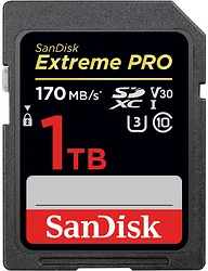 Карта памяти SanDisk Extreme PRO SDXC SDSDXXY-1T00-GN4IN 1TB