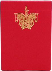 United States Playing Card Company Ellusionist Knights Red 120-ELL26