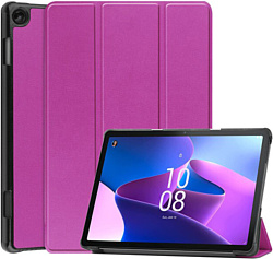 Чехол для планшета JFK Smart Case для Lenovo Tab M10 Plus 3rd Gen TB-328F (фиолетовый)