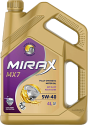 Mirax MX7 5W-40 SL/CF A3/B4 4л