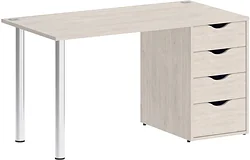 Стол для работы Riva Home Office VR.SP-3-138.4 Silver (денвер светлый)